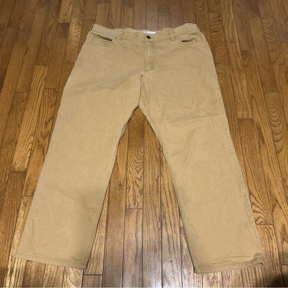 Carhartt Pants Men 38x30 Brown Relaxed Rugged Flex Workwear Canvas Utility - Picture 1 of 6